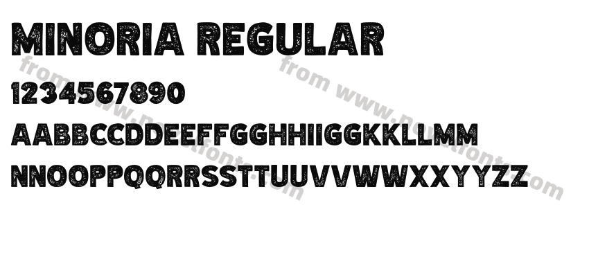 Minoria RegularPreview