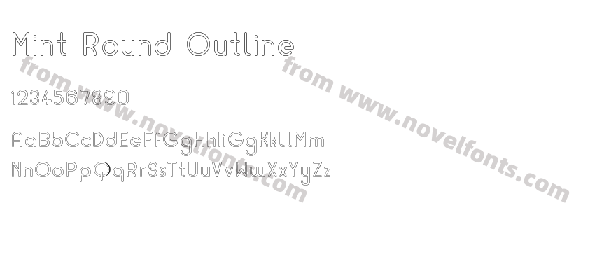 Mint Round OutlinePreview