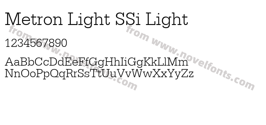 Metron Light SSi LightPreview