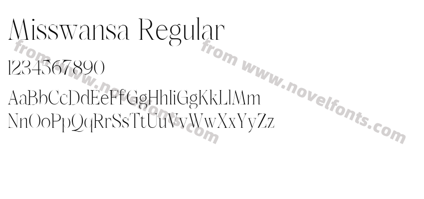 Misswansa RegularPreview