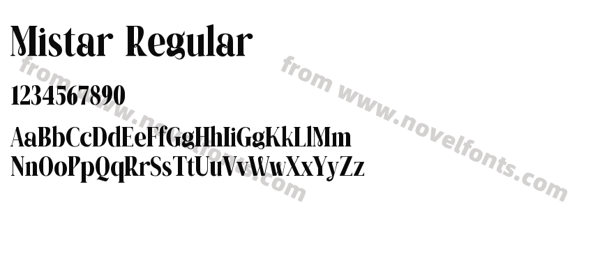 Mistar RegularPreview