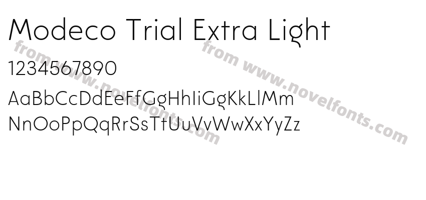 Modeco Trial Extra LightPreview