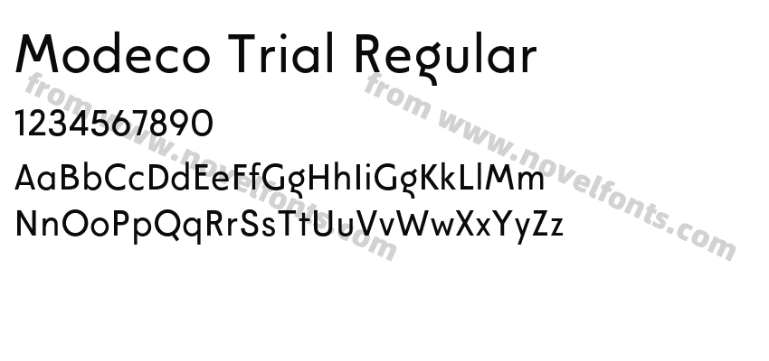 Modeco Trial RegularPreview