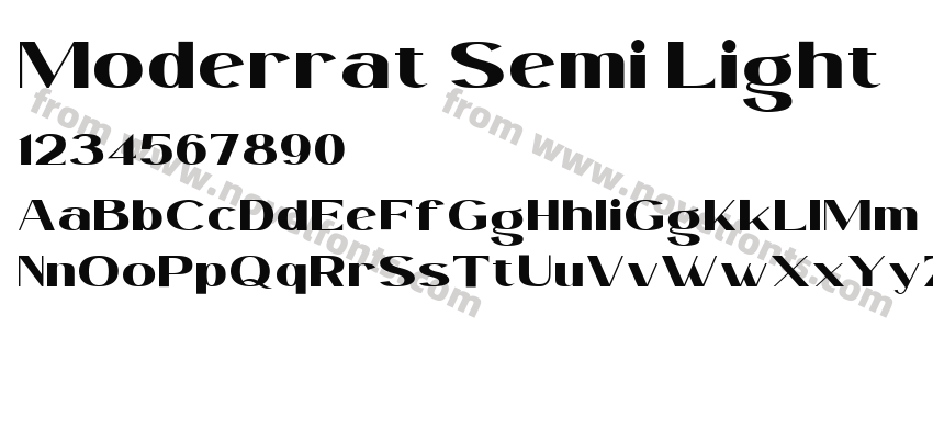 Moderrat Semi LightPreview