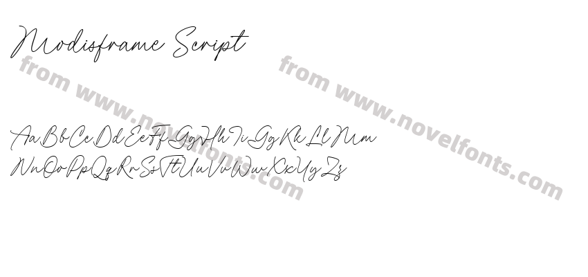 Modisframe ScriptPreview