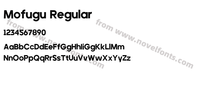 Mofugu RegularPreview