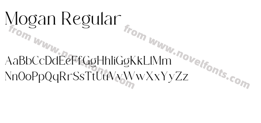 Mogan RegularPreview