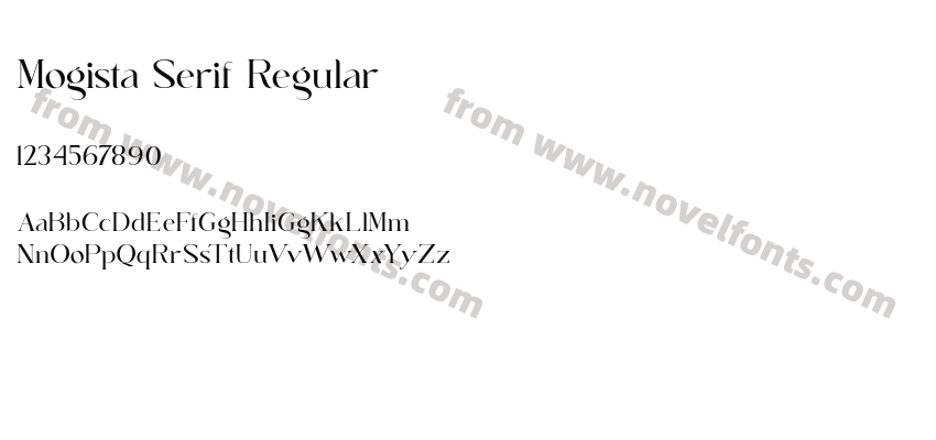 Mogista Serif RegularPreview