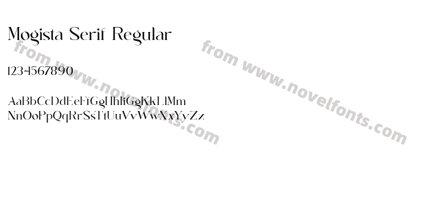 Mogista Serif RegularPreview