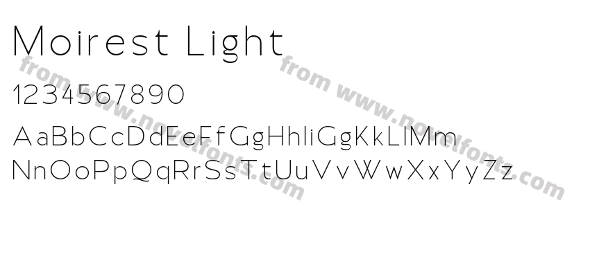 Moirest LightPreview