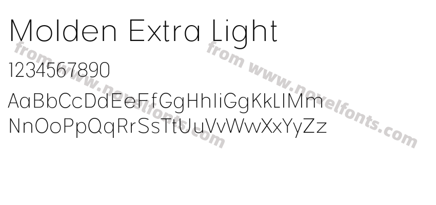 Molden Extra LightPreview