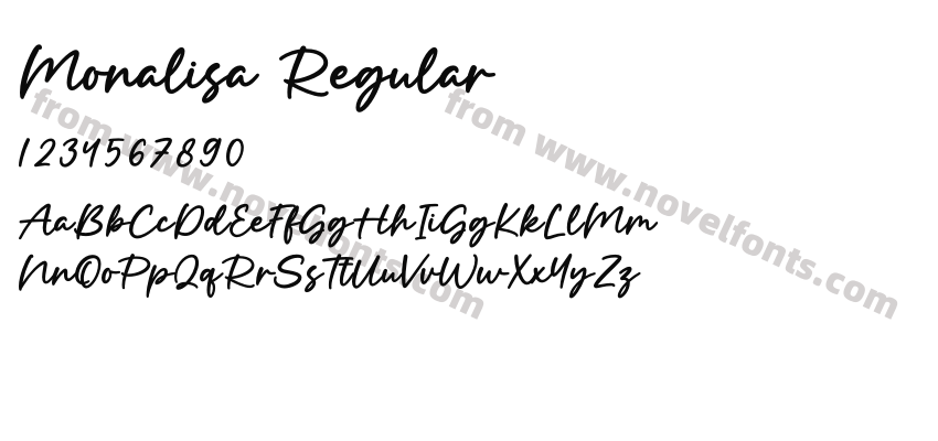 Monalisa RegularPreview