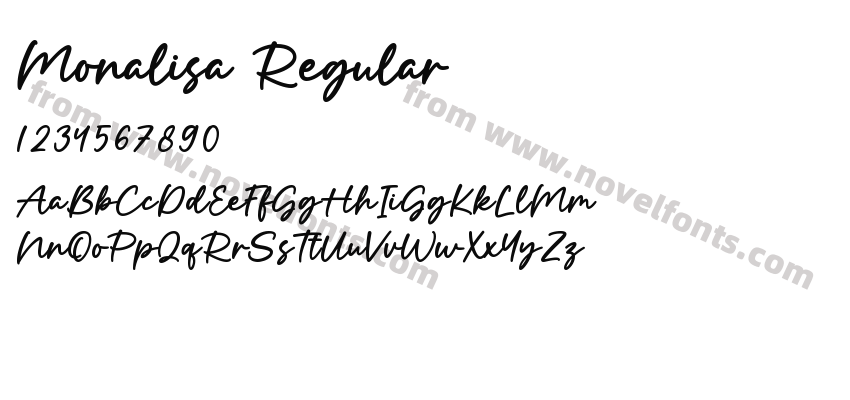 Monalisa RegularPreview