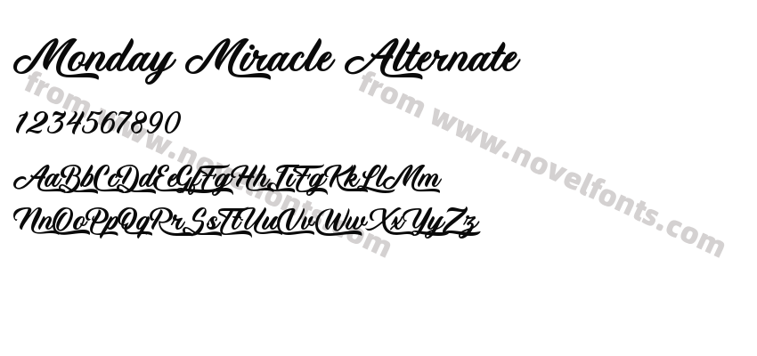Monday Miracle AlternatePreview
