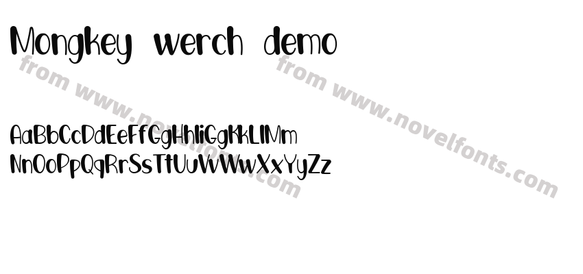 Mongkey werch demoPreview