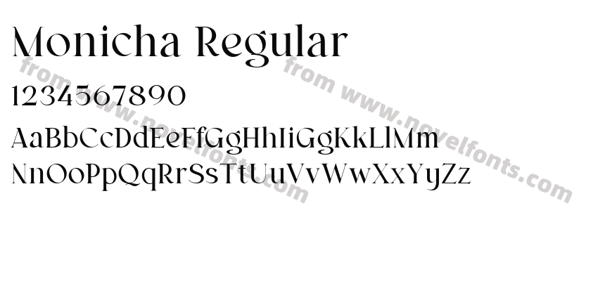 Monicha RegularPreview