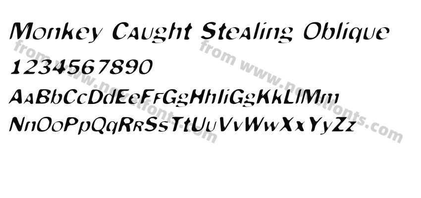 Monkey Caught Stealing ObliquePreview