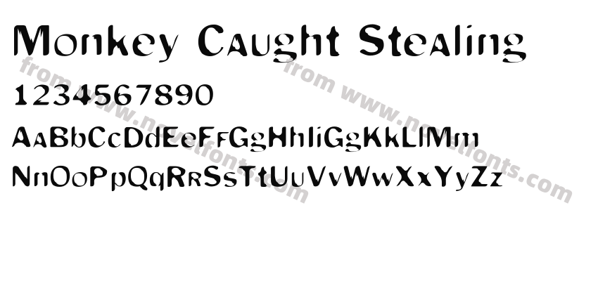 Monkey Caught StealingPreview