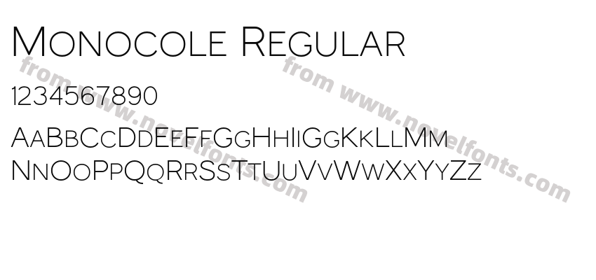 Monocole RegularPreview