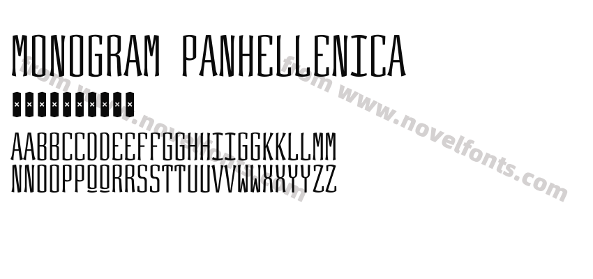 Monogram PanhellenicaPreview