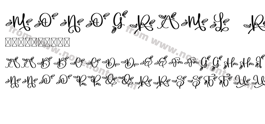 MonogramL RegularPreview