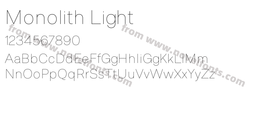 Monolith LightPreview