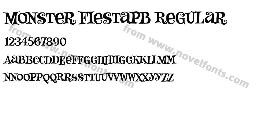 Monster FiestaPB RegularPreview