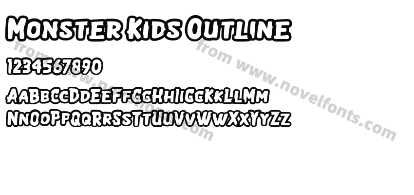 Monster Kids OutlinePreview