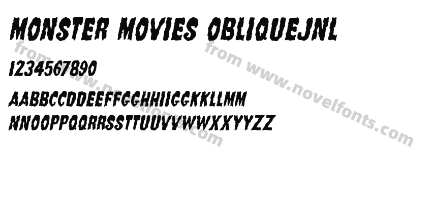 Monster Movies ObliqueJNLPreview