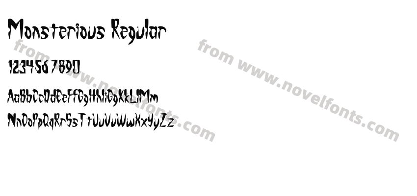 Monsterious RegularPreview