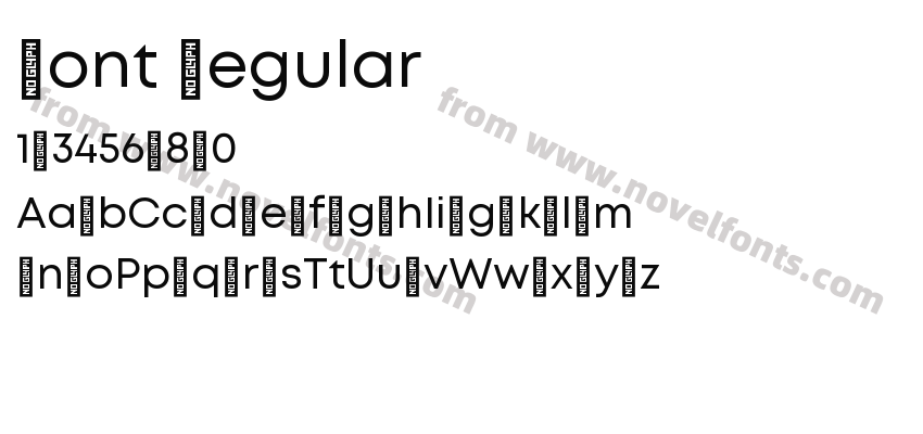 Mont RegularPreview