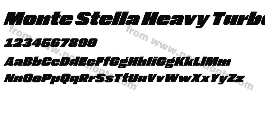 Monte Stella Heavy TurboPreview