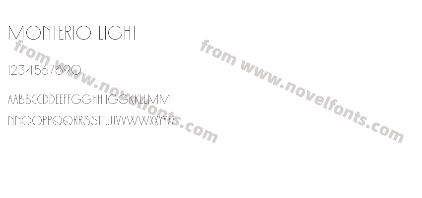 Monterio LightPreview