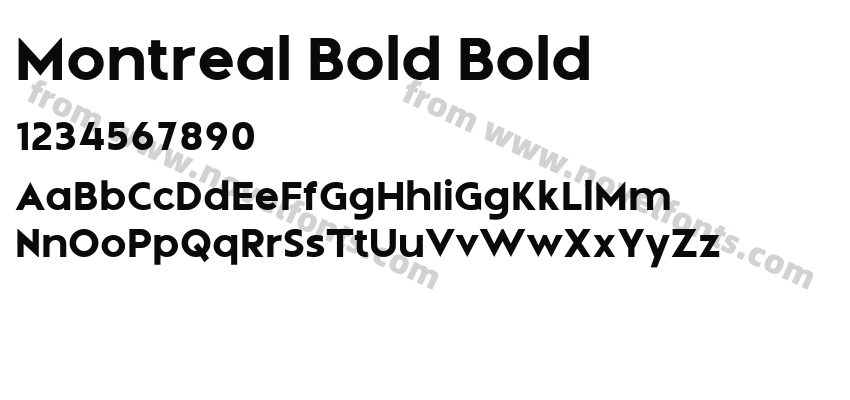 Montreal Bold BoldPreview