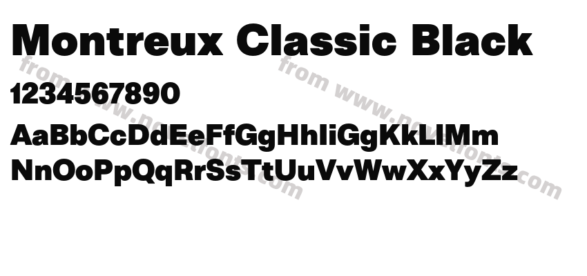 Montreux Classic BlackPreview