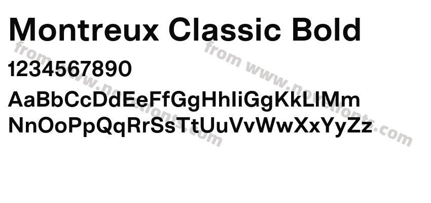 Montreux Classic BoldPreview