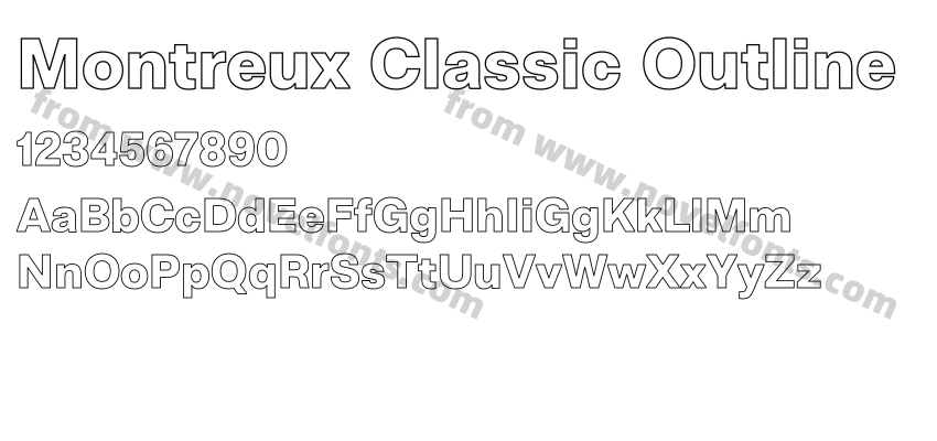 Montreux Classic OutlinePreview