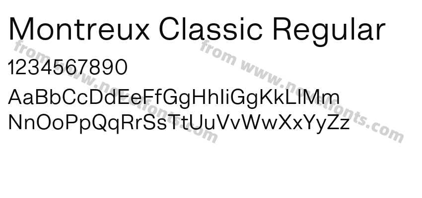 Montreux Classic RegularPreview