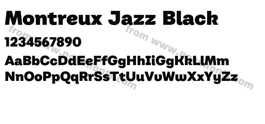 Montreux Jazz BlackPreview