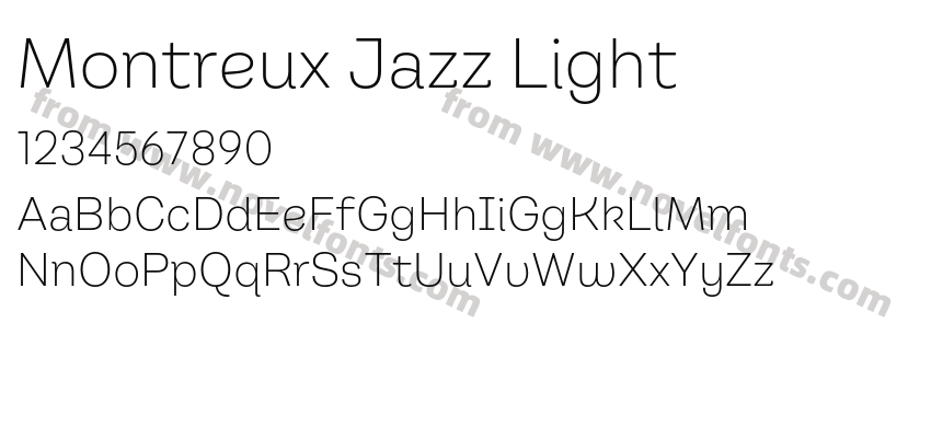 Montreux Jazz LightPreview