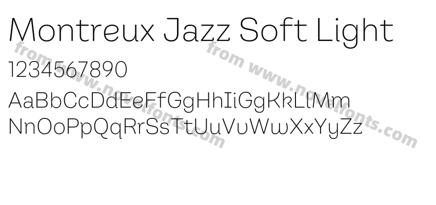 Montreux Jazz Soft LightPreview