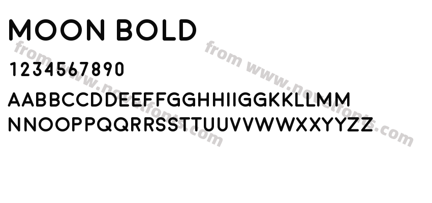Moon BoldPreview