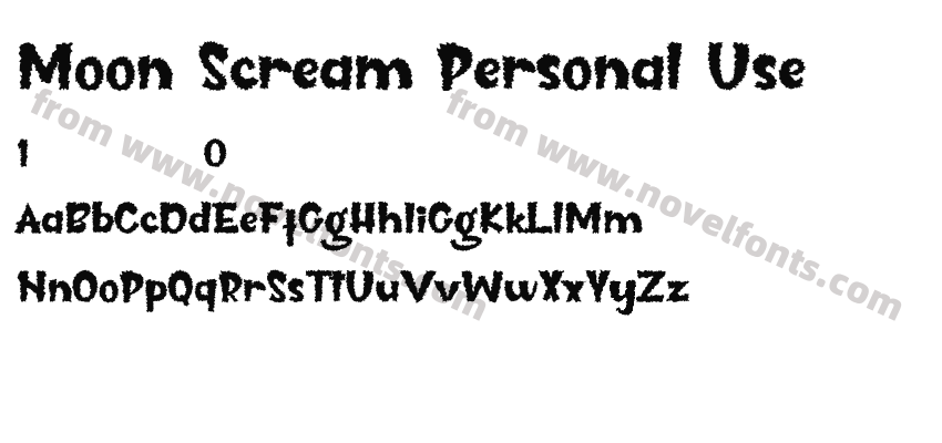 Moon Scream Personal UsePreview