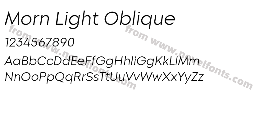 Morn Light ObliquePreview