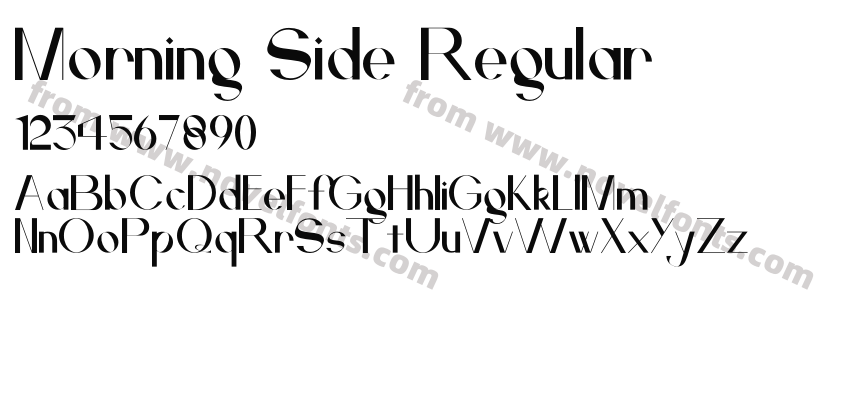 Morning Side RegularPreview