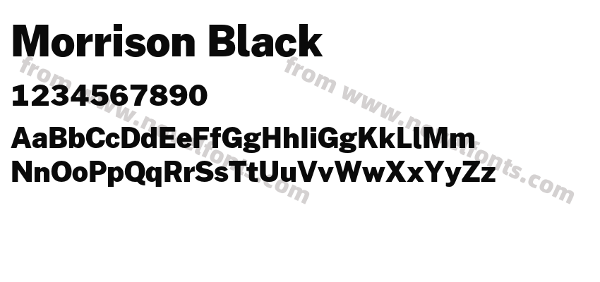 Morrison BlackPreview