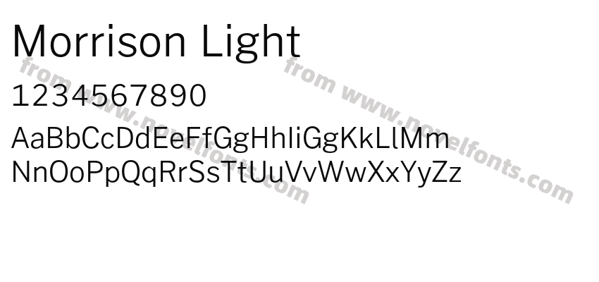Morrison LightPreview
