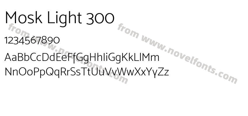 Mosk Light 300Preview