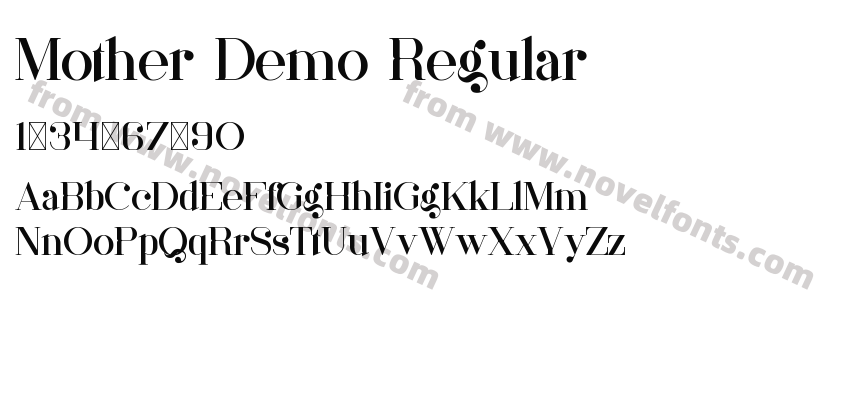 Mother Demo RegularPreview