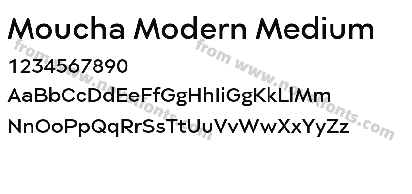 Moucha Modern MediumPreview